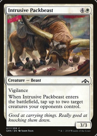 Intrusive Packbeast [Guilds of Ravnica] | Eastridge Sports Cards & Games