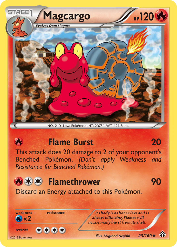 Magcargo (23/160) [XY: Primal Clash] | Eastridge Sports Cards & Games