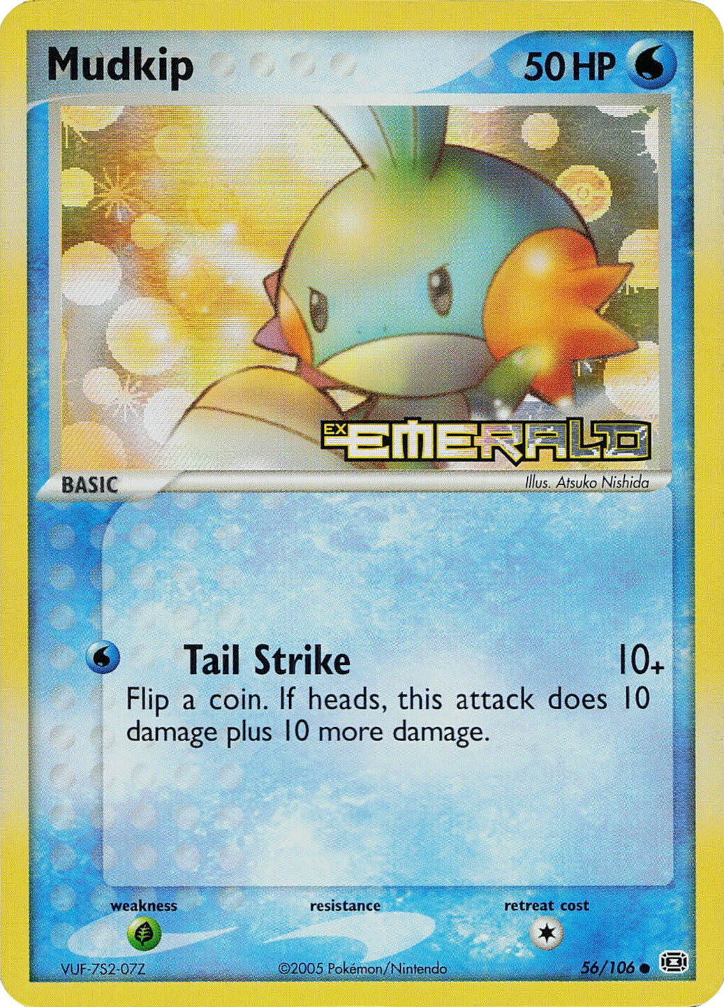 Mudkip (56/106) (Stamped) [EX: Emerald] | Eastridge Sports Cards & Games
