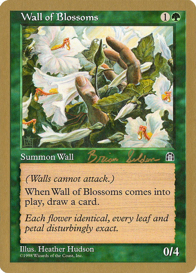 Wall of Blossoms (Brian Selden) [World Championship Decks 1998] | Eastridge Sports Cards & Games