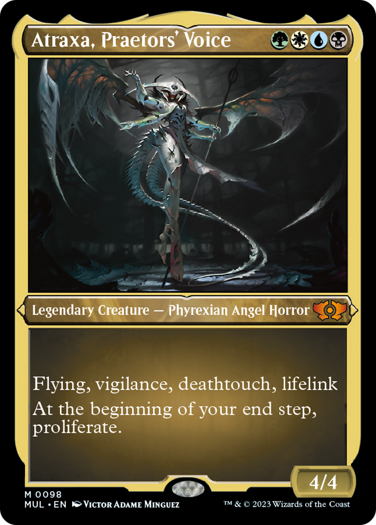 Atraxa, Praetors' Voice (Foil Etched) [Multiverse Legends] | Eastridge Sports Cards & Games