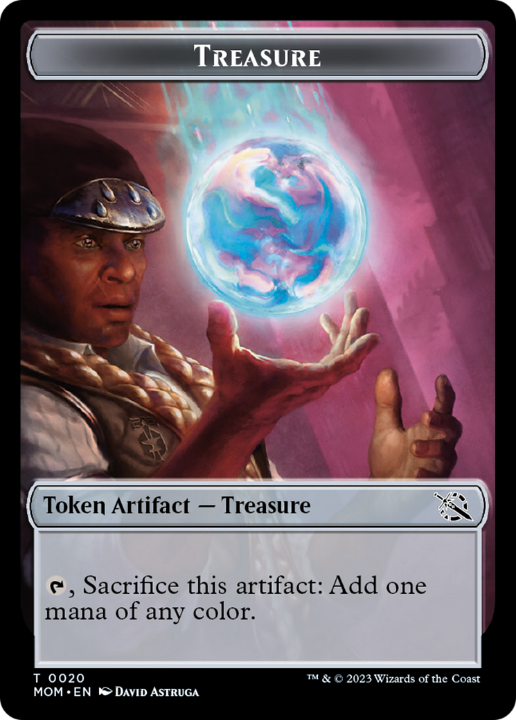 Treasure Token [March of the Machine Tokens] | Eastridge Sports Cards & Games
