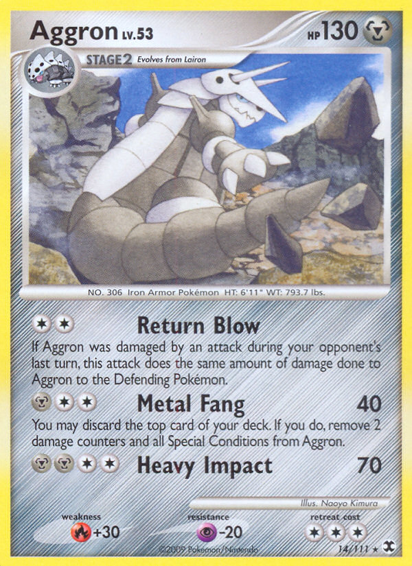 Aggron (14/111) [Platinum: Rising Rivals] | Eastridge Sports Cards & Games