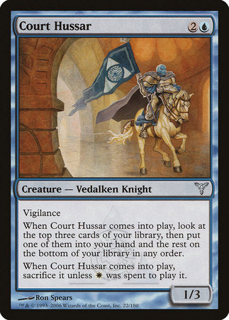 Court Hussar [Dissension] | Eastridge Sports Cards & Games