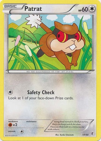 Patrat (17/30) [XY: Trainer Kit 1 - Bisharp] | Eastridge Sports Cards & Games