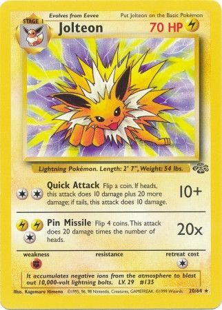 Jolteon (20/64) [Jungle Unlimited] | Eastridge Sports Cards & Games