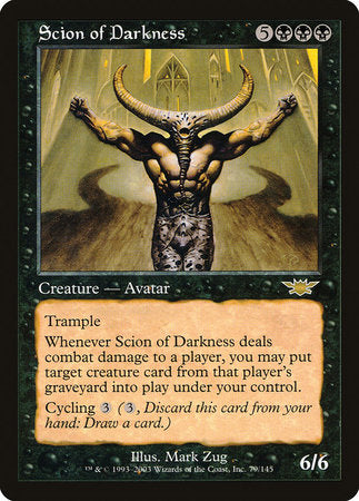Scion of Darkness [Legions] | Eastridge Sports Cards & Games