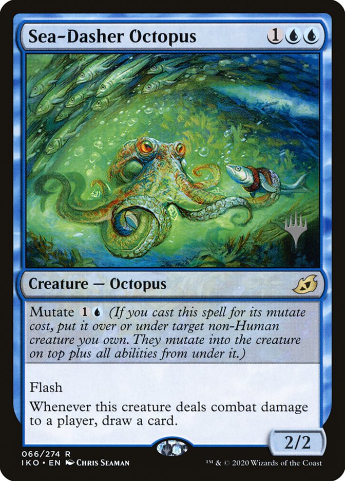 Sea-Dasher Octopus (Promo Pack) [Ikoria: Lair of Behemoths Promos] | Eastridge Sports Cards & Games