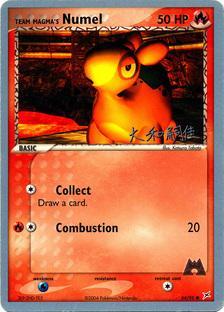 Team Magma's Numel (64/95) (Magma Spirit - Tsuguyoshi Yamato) [World Championships 2004] | Eastridge Sports Cards & Games