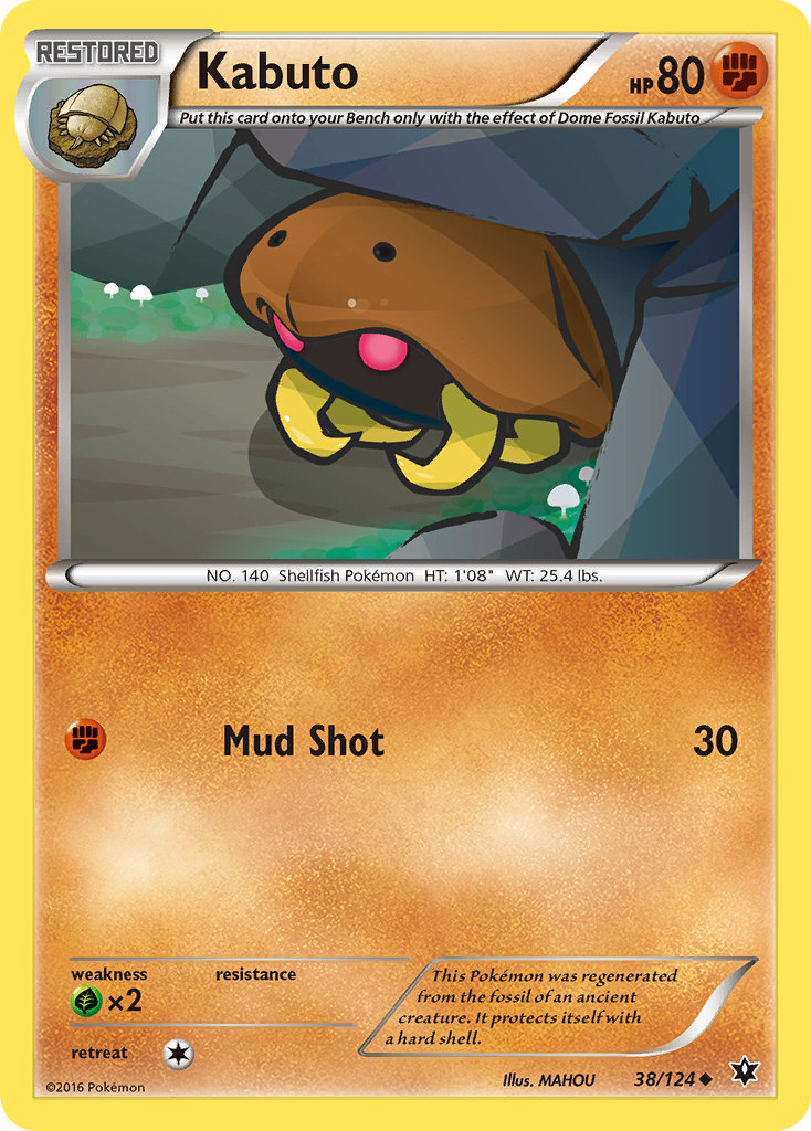 Kabuto (38/124) [XY: Fates Collide] | Eastridge Sports Cards & Games