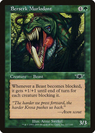 Berserk Murlodont [Legions] | Eastridge Sports Cards & Games