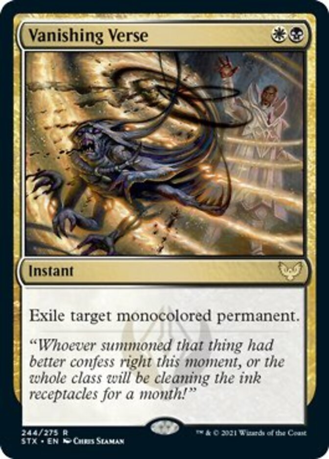 Vanishing Verse [Strixhaven: School of Mages] | Eastridge Sports Cards & Games