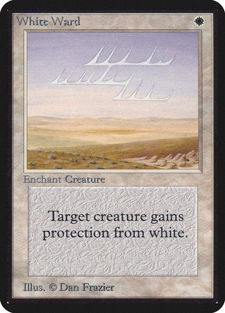 White Ward [Limited Edition Alpha] | Eastridge Sports Cards & Games