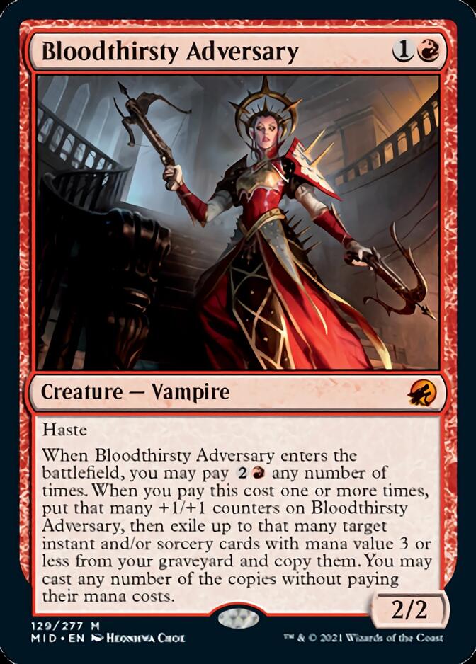 Bloodthirsty Adversary [Innistrad: Midnight Hunt] | Eastridge Sports Cards & Games