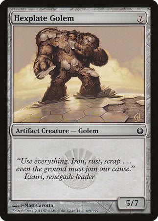 Hexplate Golem [Mirrodin Besieged] | Eastridge Sports Cards & Games