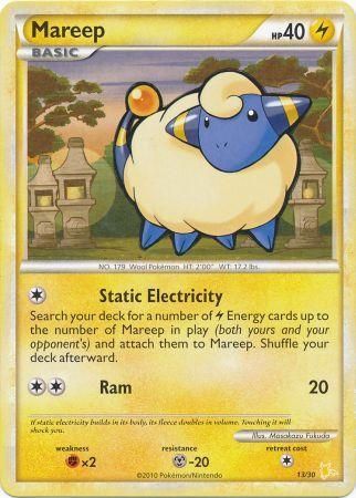 Mareep (13/30) [HeartGold & SoulSilver: Trainer Kit - Raichu] | Eastridge Sports Cards & Games