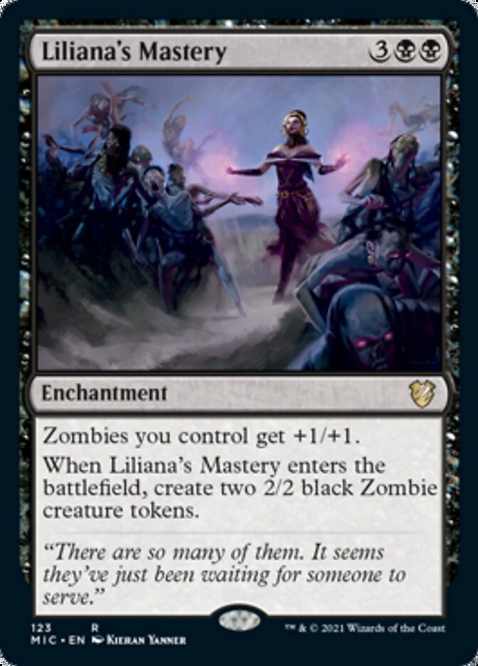 Liliana's Mastery [Innistrad: Midnight Hunt Commander] | Eastridge Sports Cards & Games