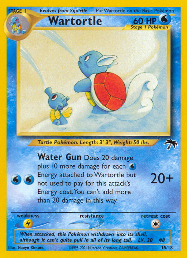 Wartortle (15/18) [Southern Islands] | Eastridge Sports Cards & Games