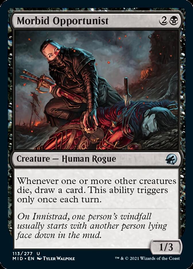 Morbid Opportunist [Innistrad: Midnight Hunt] | Eastridge Sports Cards & Games