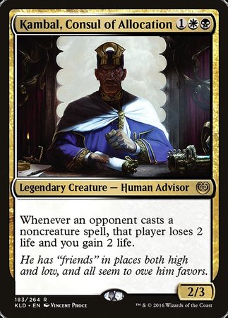 Kambal, Consul of Allocation [Kaladesh] | Eastridge Sports Cards & Games