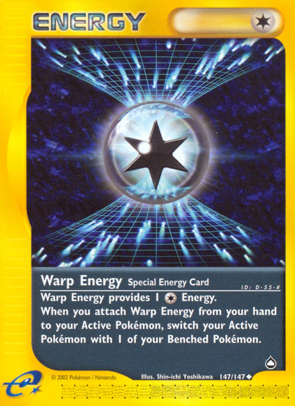 Warp Energy (147/147) [Aquapolis] | Eastridge Sports Cards & Games