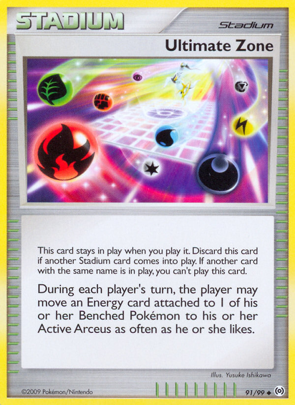 Ultimate Zone (91/99) [Platinum: Arceus] | Eastridge Sports Cards & Games