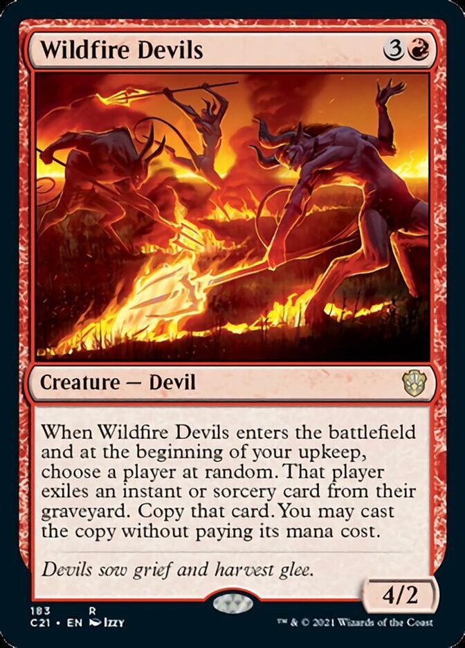 Wildfire Devils [Commander 2021] | Eastridge Sports Cards & Games