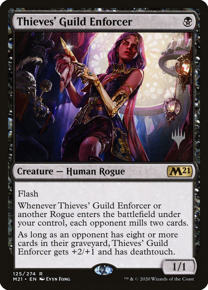 Thieves' Guild Enforcer (Promo Pack) [Core Set 2021 Promos] | Eastridge Sports Cards & Games