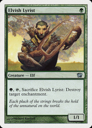 Elvish Lyrist [Eighth Edition] | Eastridge Sports Cards & Games
