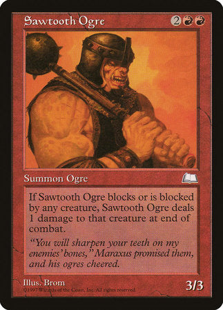 Sawtooth Ogre [Weatherlight] | Eastridge Sports Cards & Games