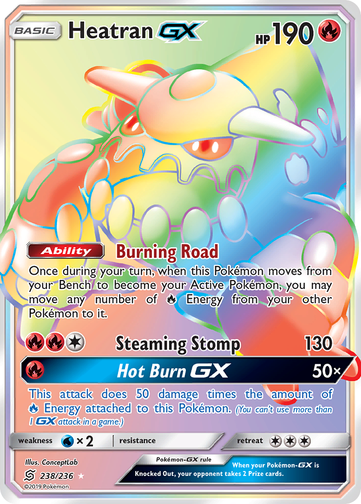 Heatran GX (238/236) [Sun & Moon: Unified Minds] | Eastridge Sports Cards & Games