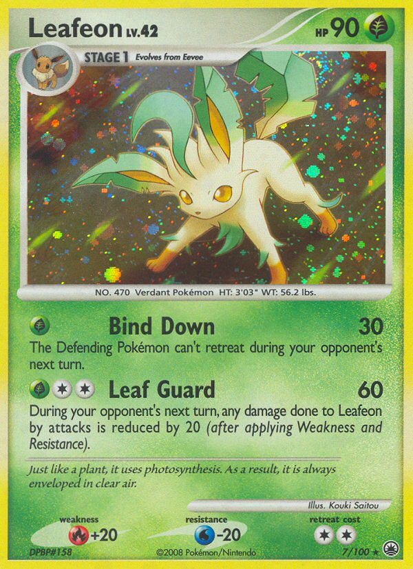 Leafeon (7/100) [Diamond & Pearl: Majestic Dawn] | Eastridge Sports Cards & Games