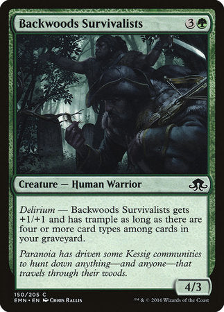 Backwoods Survivalists [Eldritch Moon] | Eastridge Sports Cards & Games