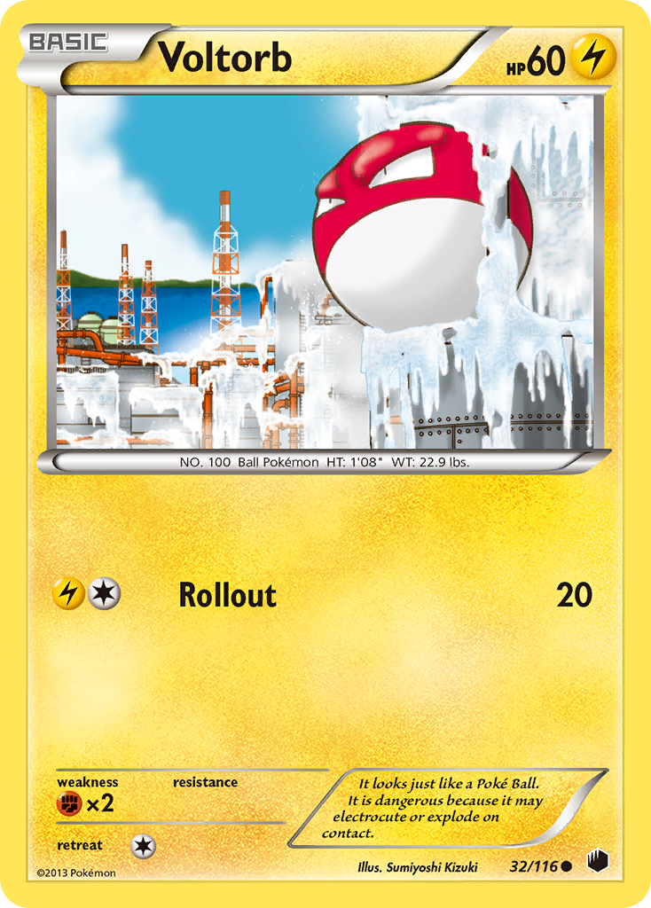 Voltorb (32/116) [Black & White: Plasma Freeze] | Eastridge Sports Cards & Games