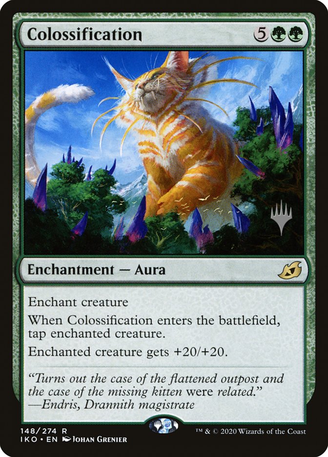 Colossification (Promo Pack) [Ikoria: Lair of Behemoths Promos] | Eastridge Sports Cards & Games