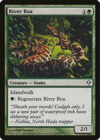 River Boa [Zendikar] | Eastridge Sports Cards & Games