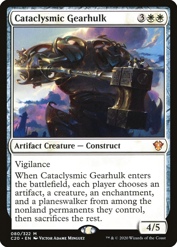 Cataclysmic Gearhulk [Commander 2020] | Eastridge Sports Cards & Games