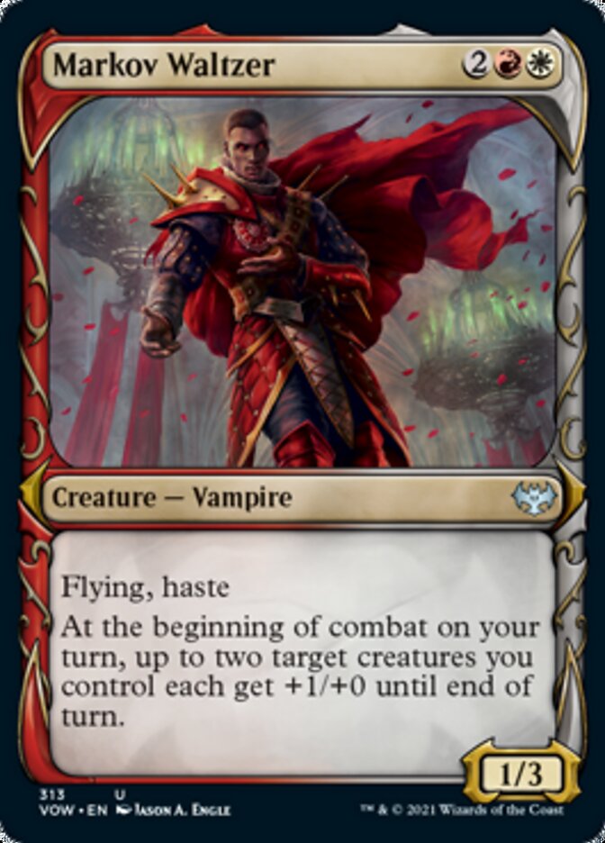 Markov Waltzer (Showcase Fang Frame) [Innistrad: Crimson Vow] | Eastridge Sports Cards & Games