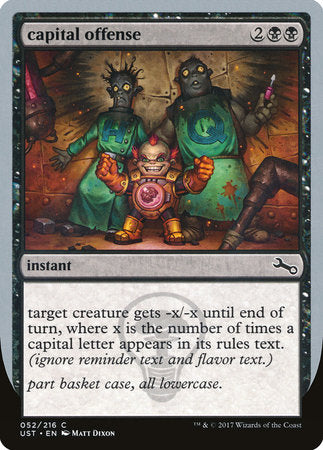 capital offense [Unstable] | Eastridge Sports Cards & Games