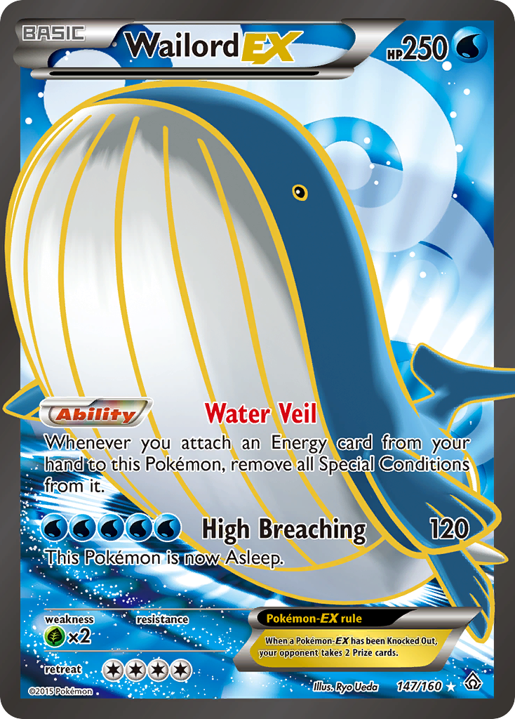 Wailord EX (147/160) [XY: Primal Clash] | Eastridge Sports Cards & Games