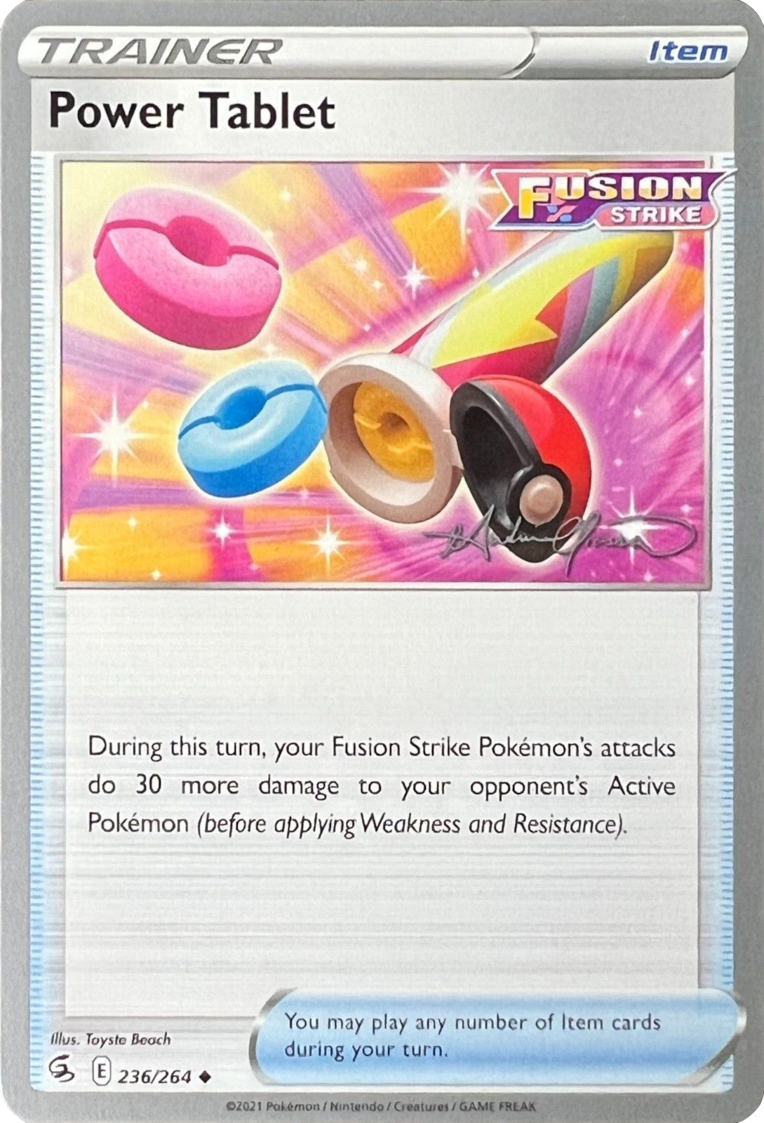 Power Tablet (236/264) (The Shape of Mew - Andre Chiasson) [World Championships 2022] | Eastridge Sports Cards & Games
