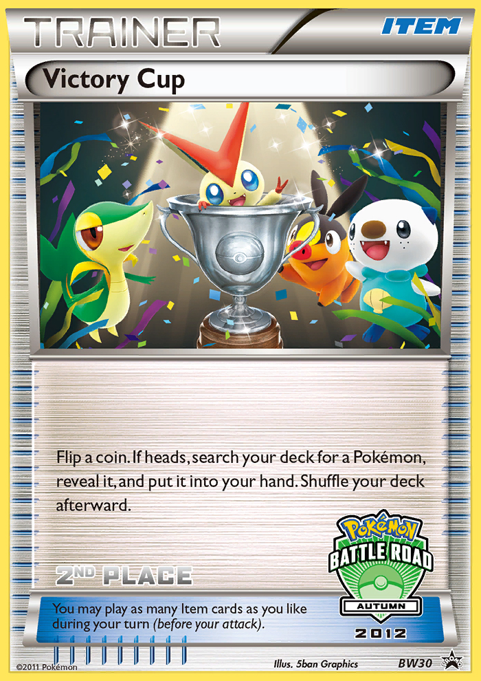 Victory Cup (BW30) (2nd - Autumn 2012) [Black & White: Black Star Promos] | Eastridge Sports Cards & Games