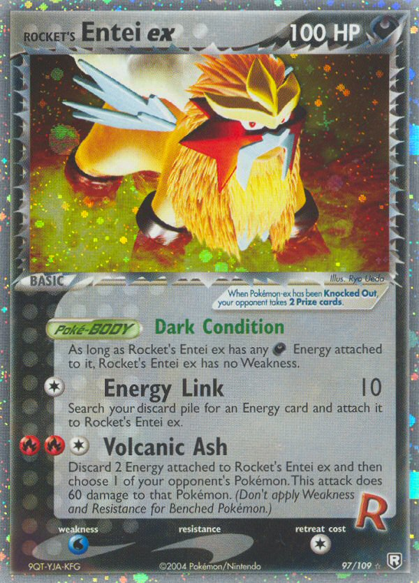 Rocket's Entei ex (97/109) [EX: Team Rocket Returns] | Eastridge Sports Cards & Games