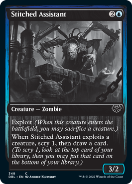 Stitched Assistant [Innistrad: Double Feature] | Eastridge Sports Cards & Games