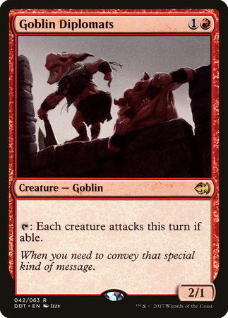 Goblin Diplomats [Duel Decks: Merfolk vs. Goblins] | Eastridge Sports Cards & Games