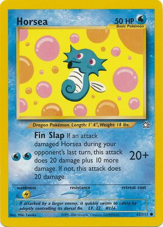 Horsea (62/111) [Neo Genesis Unlimited] | Eastridge Sports Cards & Games