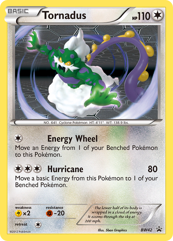 Tornadus (BW42) [Black & White: Black Star Promos] | Eastridge Sports Cards & Games