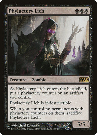 Phylactery Lich [Magic 2013] | Eastridge Sports Cards & Games