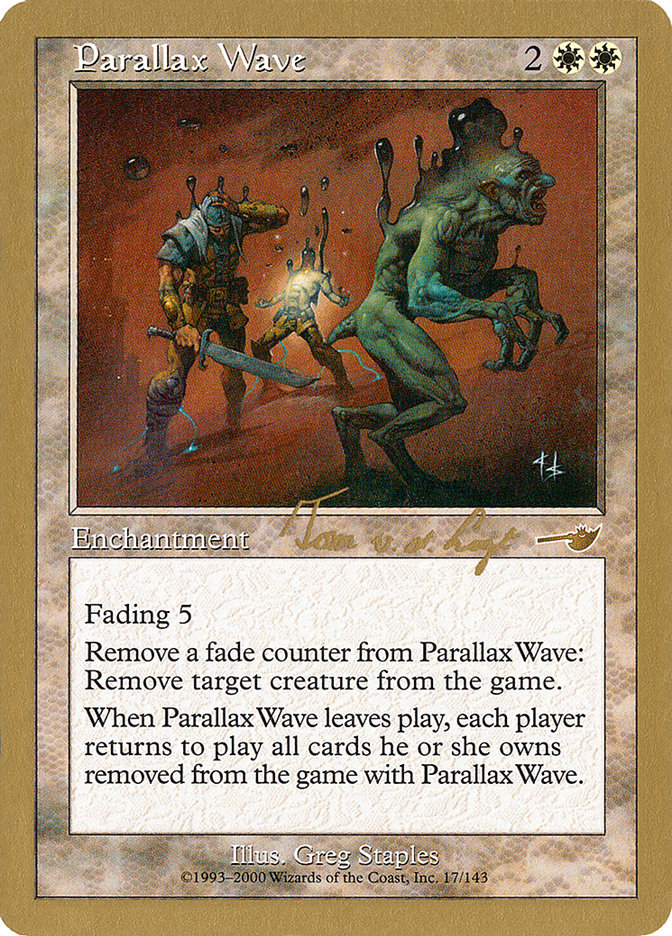 Parallax Wave (Tom van de Logt) [World Championship Decks 2000] | Eastridge Sports Cards & Games