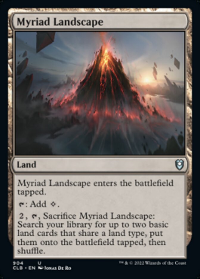 Myriad Landscape [Commander Legends: Battle for Baldur's Gate] | Eastridge Sports Cards & Games